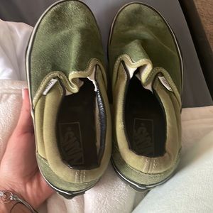 Olive Green Vans